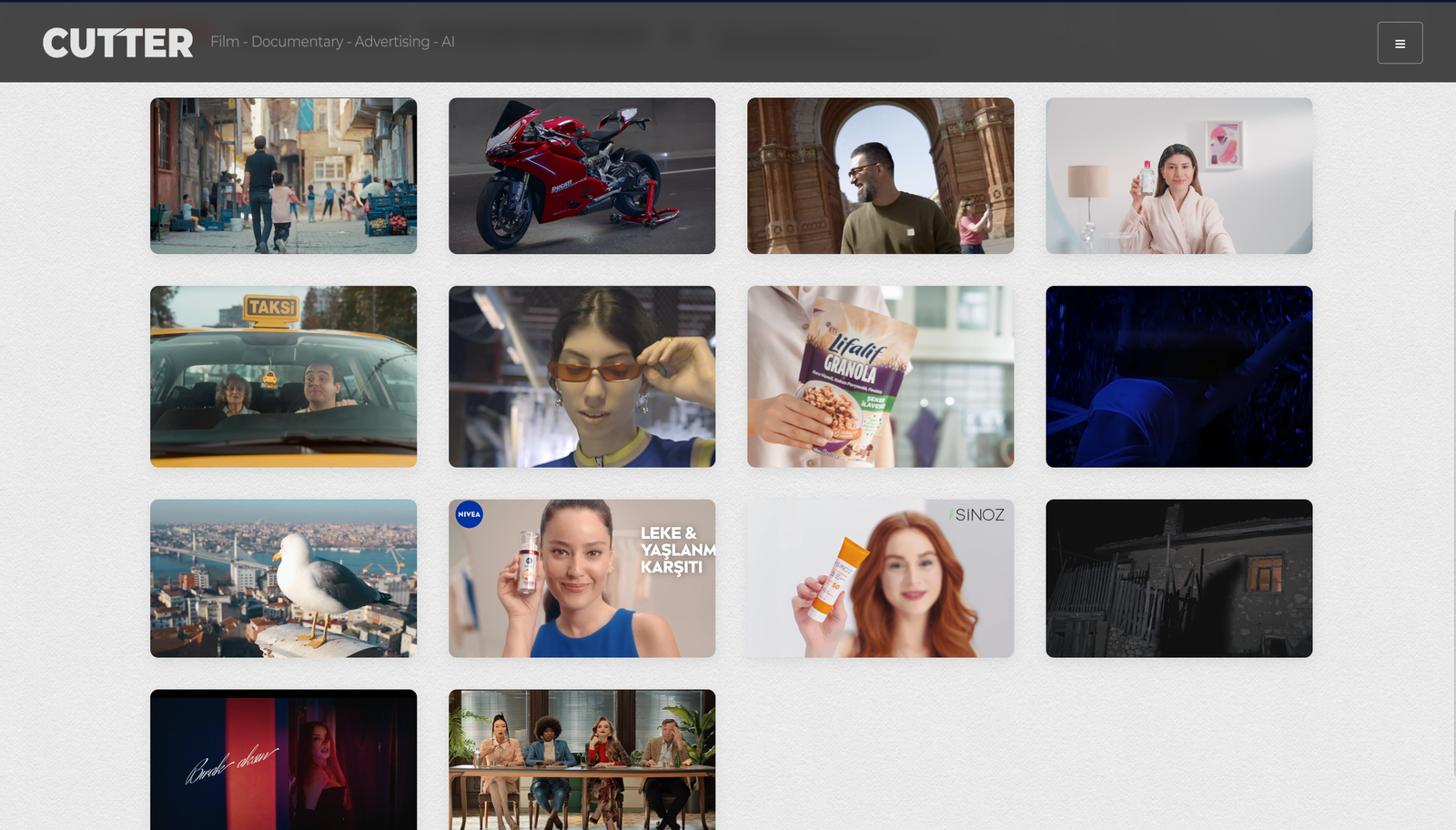 Cutter Studio Cinematic UI by Meisterworks